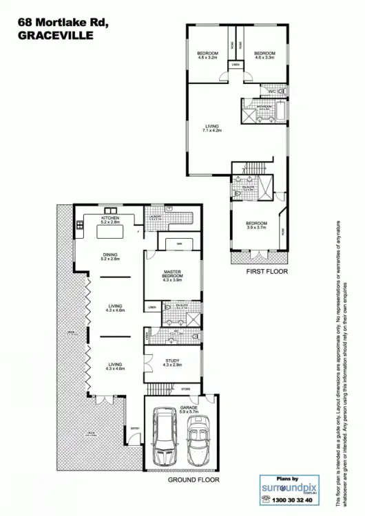 Floorplan of Homely house listing, 68 Mortlake Road, Graceville QLD 4075