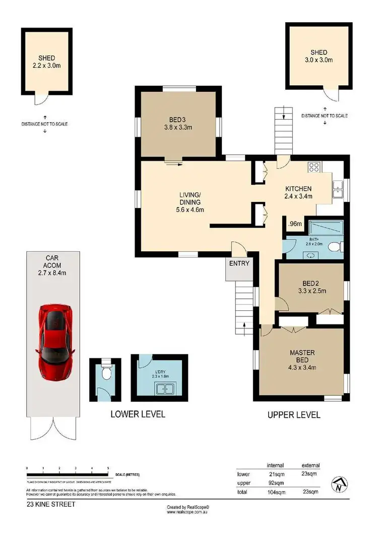 Floorplan of Homely house listing, 23 Kine Street, Moorooka QLD 4105