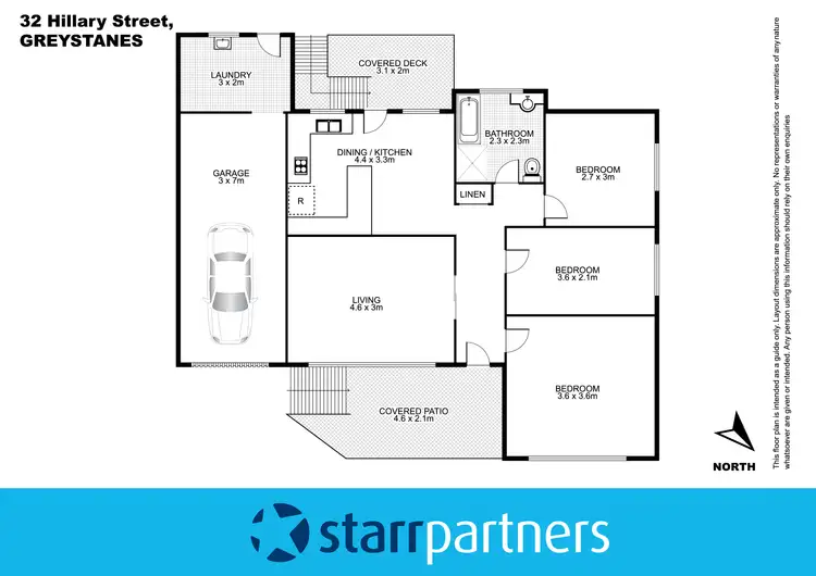 Floorplan of Homely house listing, 32 Hillary Street, Greystanes NSW 2145