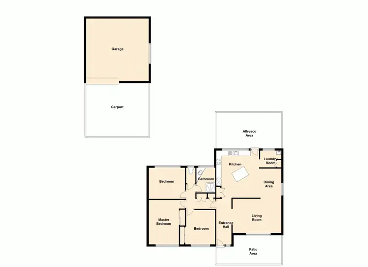 Floorplan of Homely house listing, 11 Dornock Drive, Boronia Heights QLD 4124