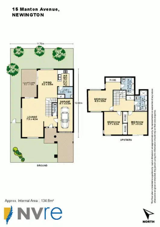 Floorplan of Homely house listing, 15 Manton Avenue, Newington NSW 2127