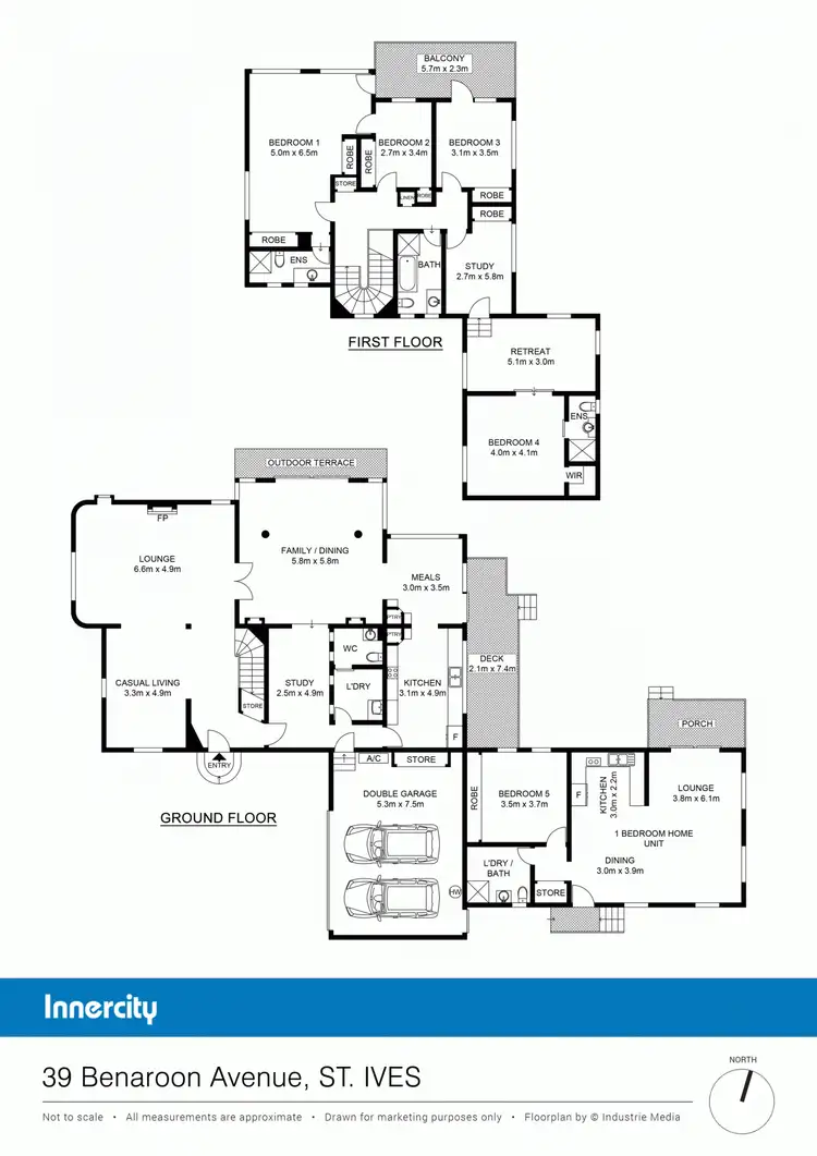 Floorplan of Homely house listing, 39 Benaroon Ave, St Ives NSW 2075
