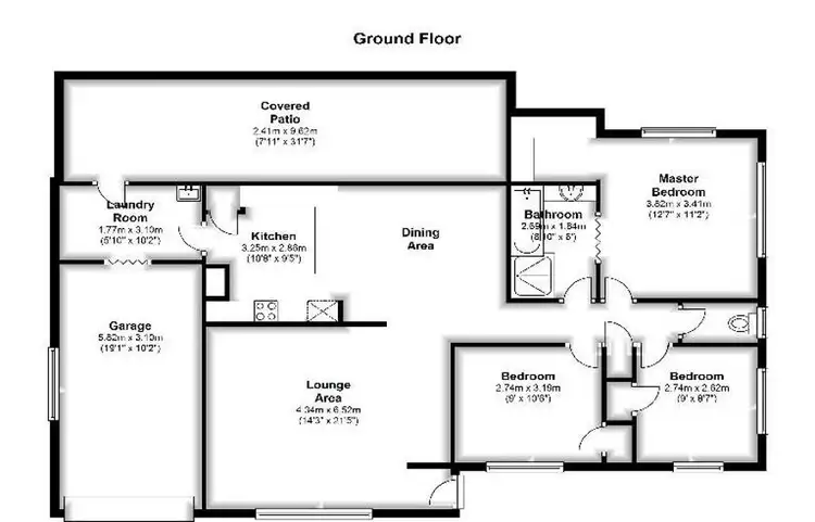 Floorplan of Homely house listing, 6 Pallert Street, Middle Park QLD 4074