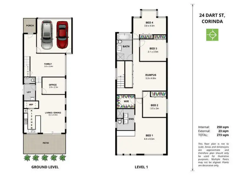 Floorplan of Homely house listing, 24 Dart Street, Corinda QLD 4075