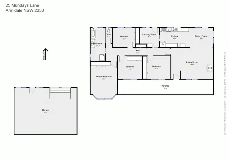Floorplan of Homely house listing, 25 Mundays Lane, Armidale NSW 2350