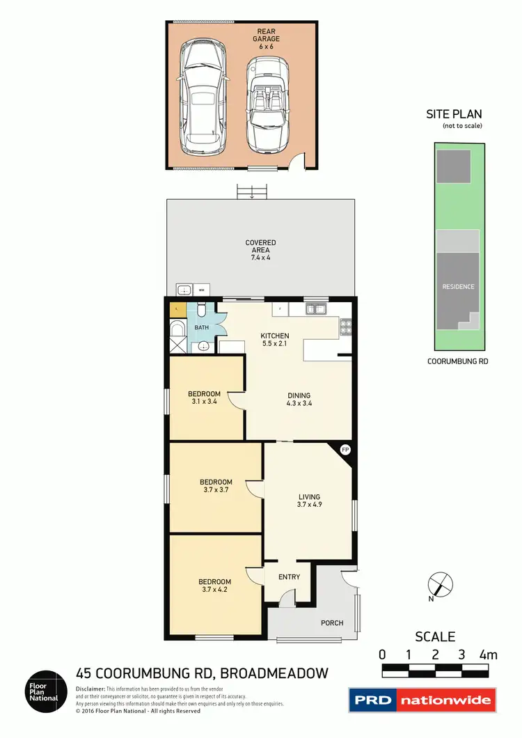 Floorplan of Homely house listing, 45 Coorumbung Road, Broadmeadow NSW 2292