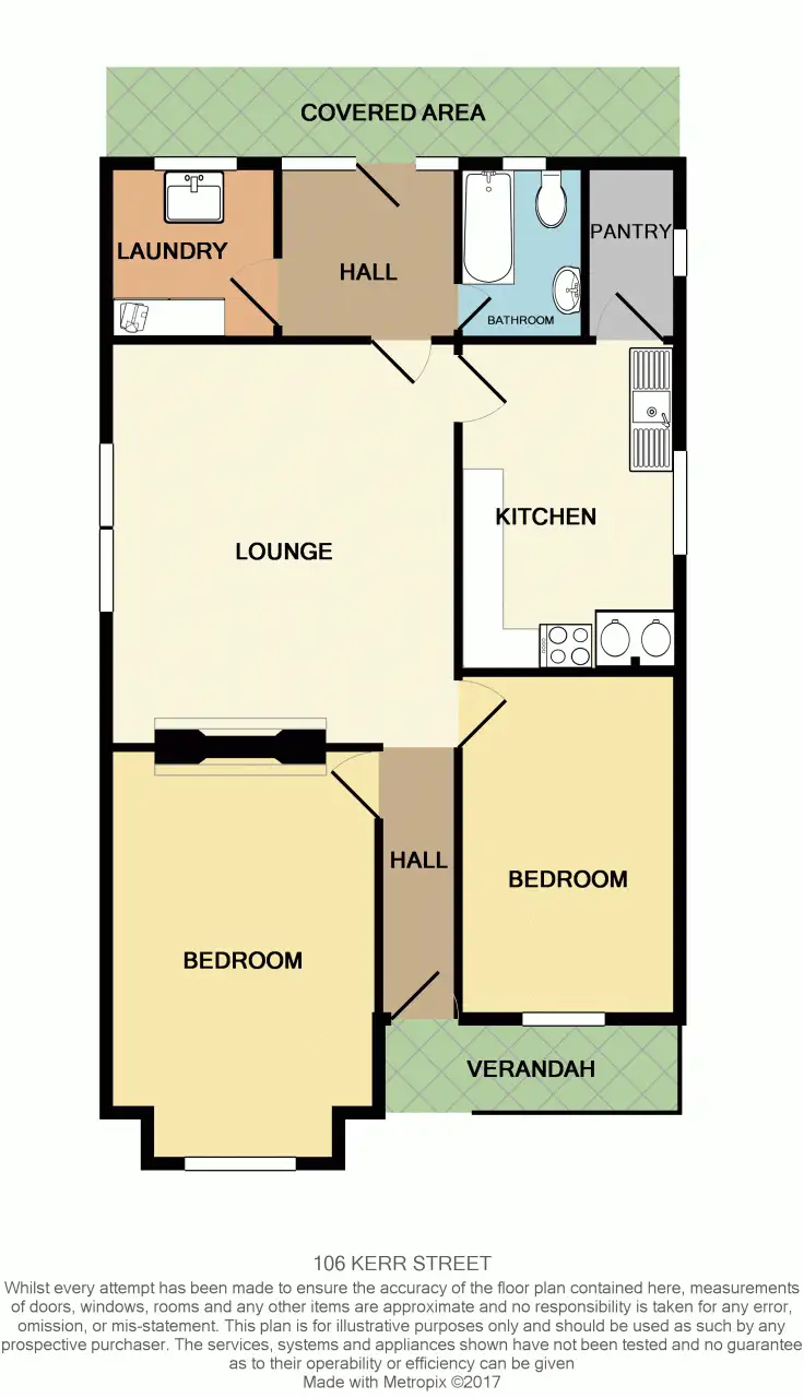 Floorplan of Homely house listing, 106 Kerr Street, Mayfield NSW 2304
