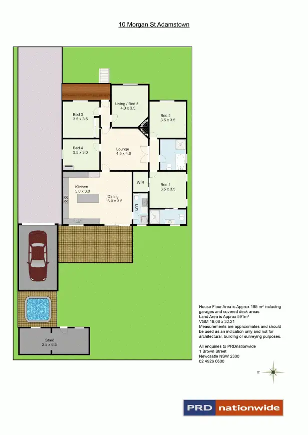 Floorplan of Homely house listing, 10 Morgan Street, Adamstown NSW 2289