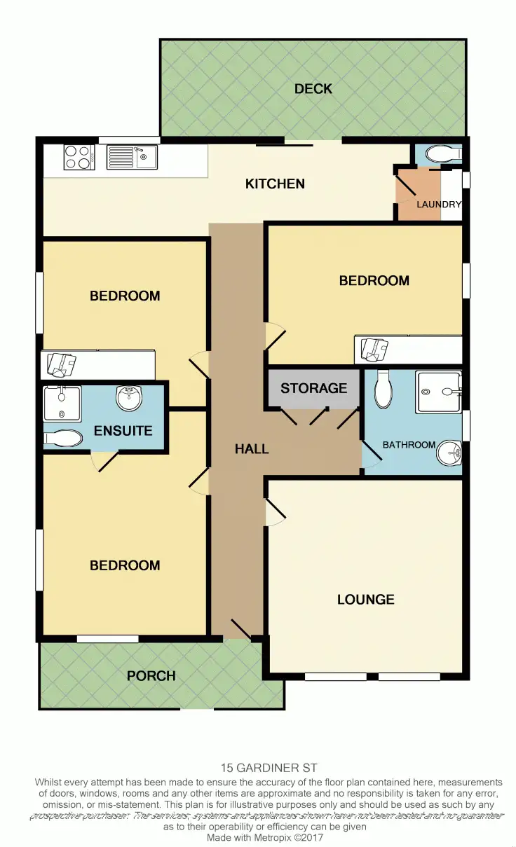 Floorplan of Homely house listing, 15 Gardiner Street, Mayfield NSW 2304