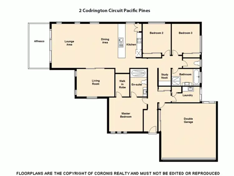 Floorplan of Homely house listing, 2 Codrington Circuit, Pacific Pines QLD 4211