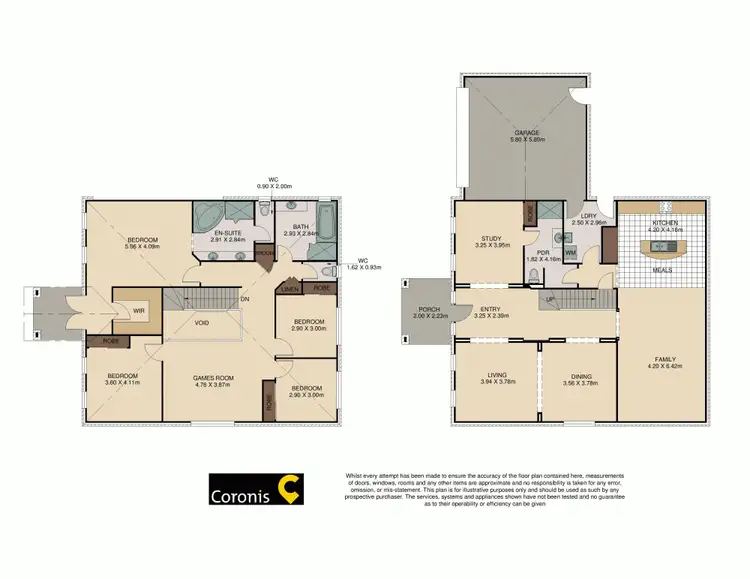 Floorplan of Homely house listing, 394 - 396 Spring Mountain Drive, Greenbank QLD 4124