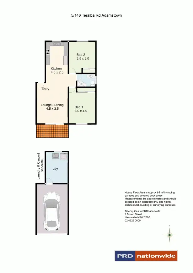 Floorplan of Homely house listing, 5/146 Teralba Road, Adamstown NSW 2289