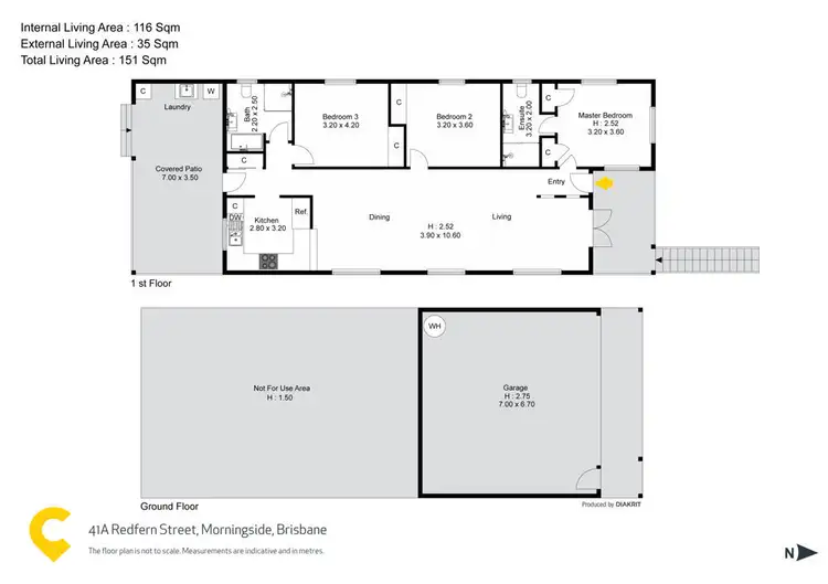 Floorplan of Homely house listing, 41A Redfern Street, Morningside QLD 4170