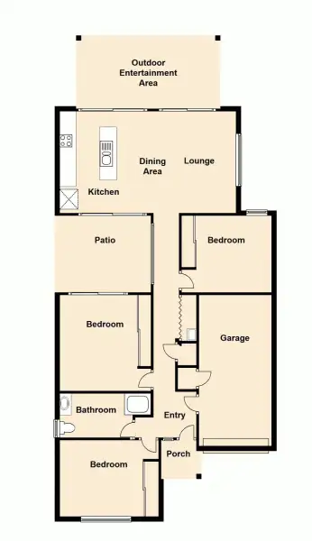 Floorplan of Homely villa listing, 8/25 Callum Place, Bracken Ridge QLD 4017