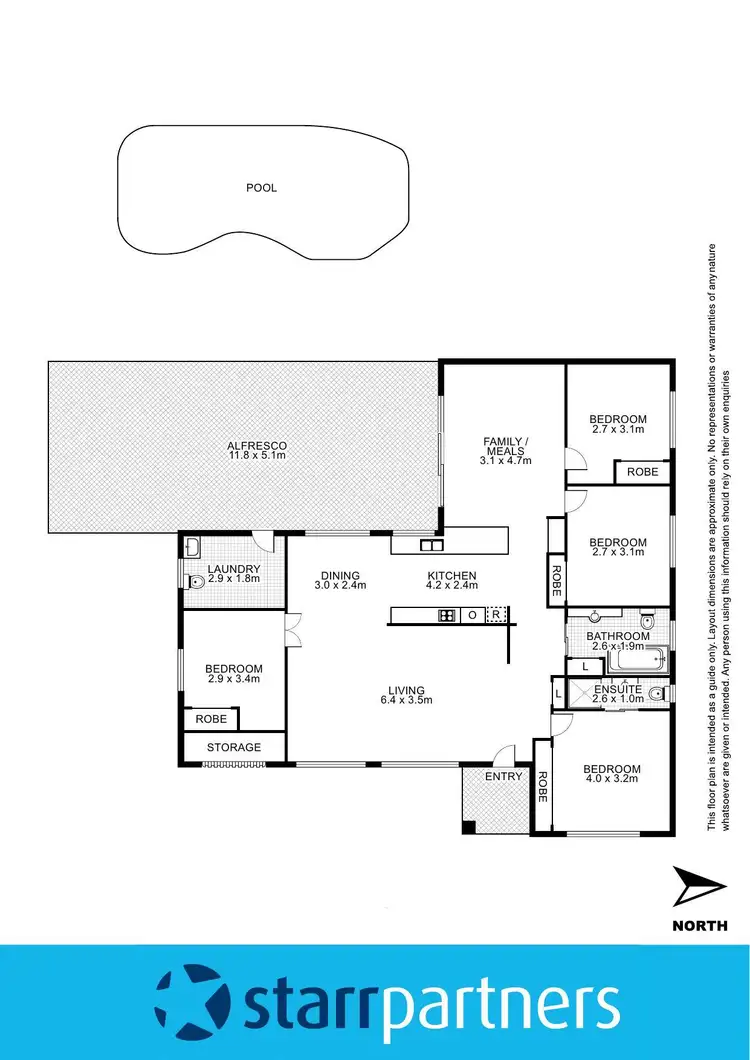 Floorplan of Homely house listing, 5 Dorado Street, Erskine Park NSW 2759