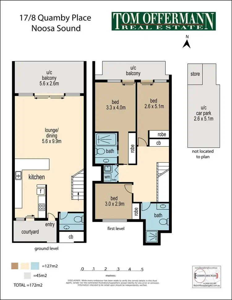 Floorplan of Homely unit listing, 17/8 Quamby Place, Noosa Heads QLD 4567