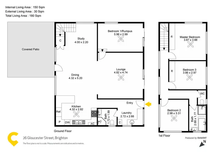 Floorplan of Homely house listing, 26 Gloucester Street, Brighton QLD 4017