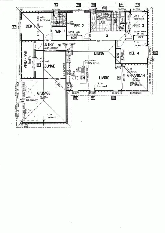Floorplan of Homely house listing, 21 Spains Lane, Tamworth NSW 2340