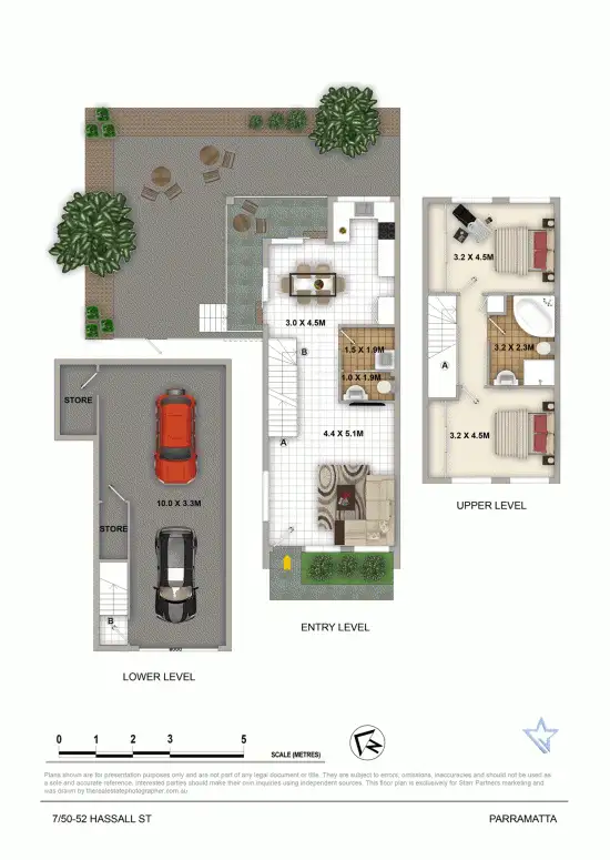 Floorplan of Homely townhouse listing, 7/50-52 Hassall Street, Parramatta NSW 2150