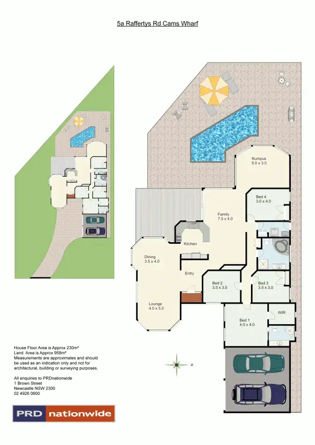 Floorplan of Homely house listing, 5A Raffertys Road, Cams Wharf NSW 2281