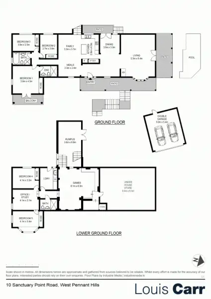 Floorplan of Homely house listing, 10 Sanctuary Point Road, West Pennant Hills NSW 2125