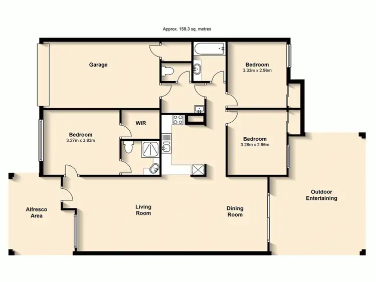 Floorplan of Homely villa listing, 5 Circa Crescent, Albany Creek QLD 4035
