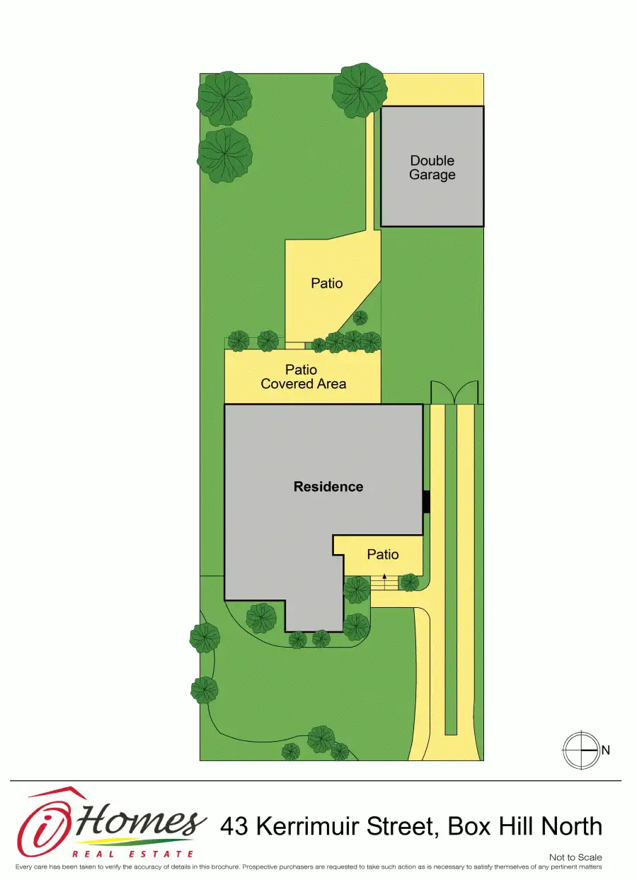 Floorplan of Homely house listing, 43 Kerrimuir Street, Box Hill North VIC 3129
