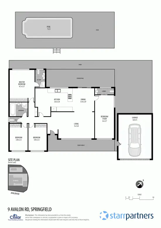 Floorplan of Homely house listing, 9 Avalon Road, Springfield NSW 2250
