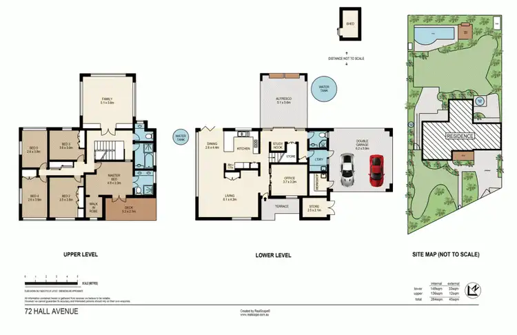 Floorplan of Homely house listing, 72 Hall Avenue, Corinda QLD 4075