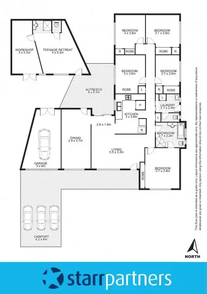 Floorplan of Homely house listing, 37 Whistler Crescent, Erskine Park NSW 2759