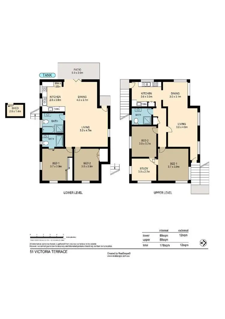 Floorplan of Homely house listing, 51 Victoria Terrace, Annerley QLD 4103
