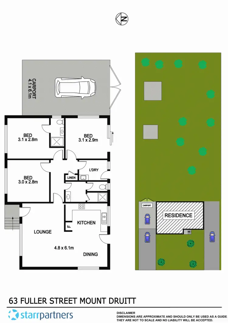 Floorplan of Homely house listing, 63 Fuller Street, Mount Druitt NSW 2770