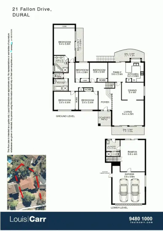 Floorplan of Homely house listing, 21 Fallon Drive, Dural NSW 2158