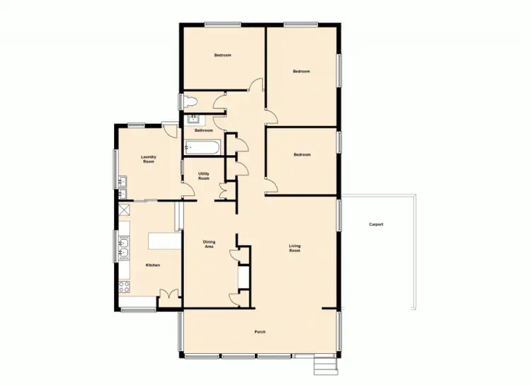 Floorplan of Homely house listing, 16 Saxon Street, Acacia Ridge QLD 4110
