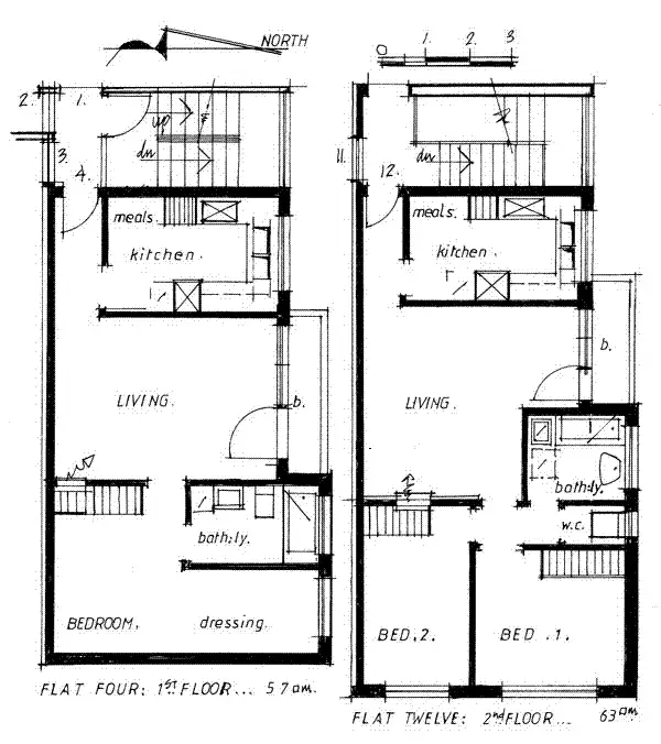 Floorplan of Homely apartment listing, 12/96 Flemington rd, Parkville VIC 3052