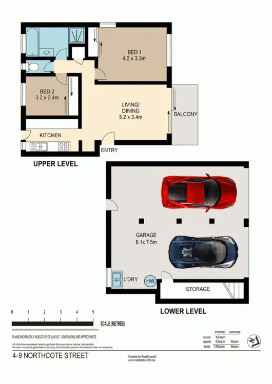 Floorplan of Homely unit listing, 4/9 Northcote Street, East Brisbane QLD 4169