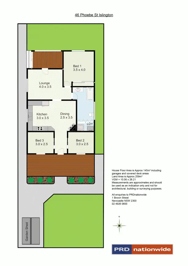 Floorplan of Homely house listing, 46 Phoebe Street, Islington NSW 2296
