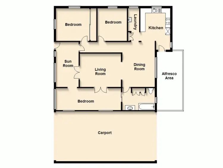 Floorplan of Homely house listing, 43 Alma Road, Clayfield QLD 4011