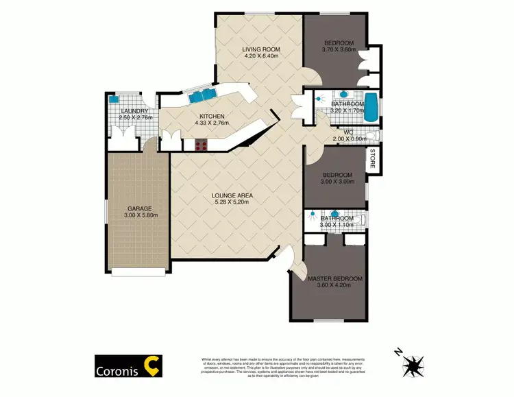 Floorplan of Homely house listing, 1 Murray Place, Forest Lake QLD 4078