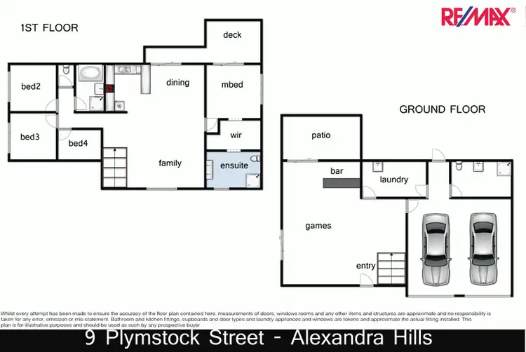 Floorplan of Homely house listing, 9 Plymstock Street, Alexandra Hills QLD 4161