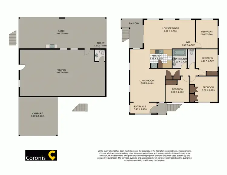 Floorplan of Homely house listing, 126 Jacaranda Ave, Logan Central QLD 4114