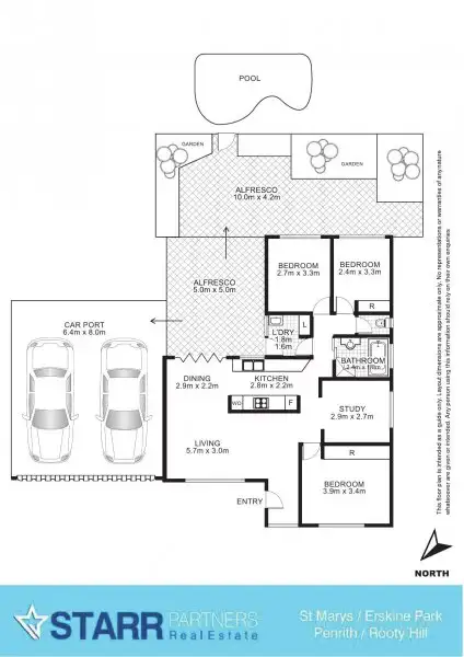 Floorplan of Homely house listing, 38 Colorado Drive, St Clair NSW 2759