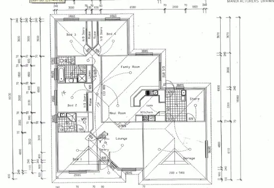 Floorplan of Homely house listing, 98 Glengarvin Drive, Tamworth NSW 2340