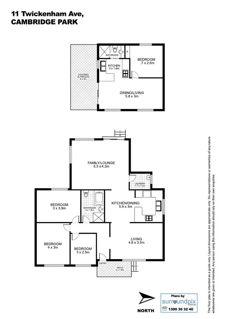 Floorplan of Homely house listing, 11 Twickenham Avenue, Cambridge Park NSW 2747