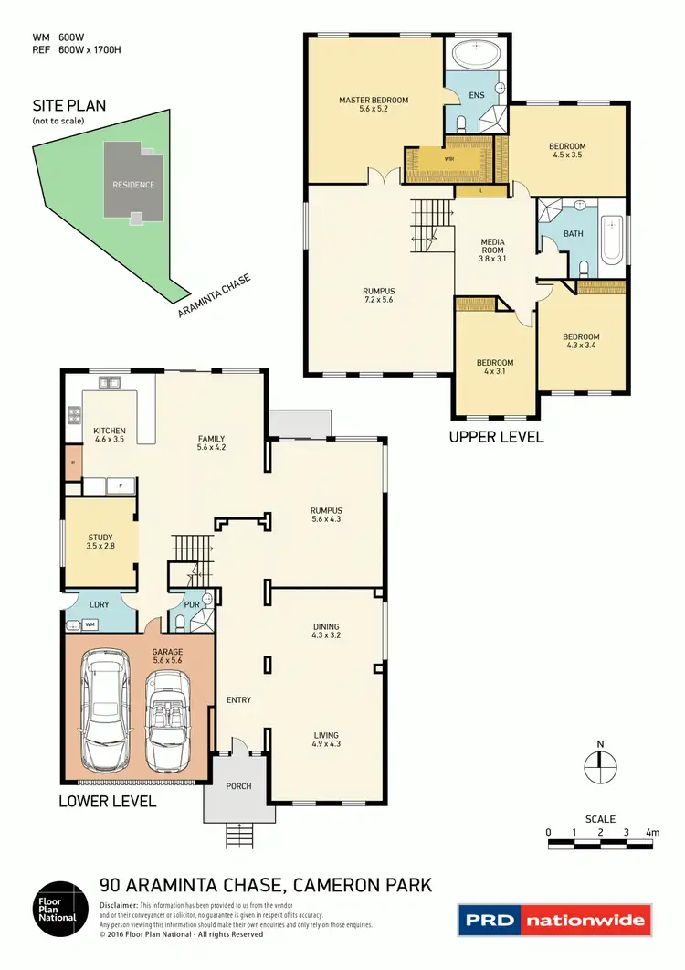 Floorplan of Homely house listing, 90 Araminta Chase, Cameron Park NSW 2285