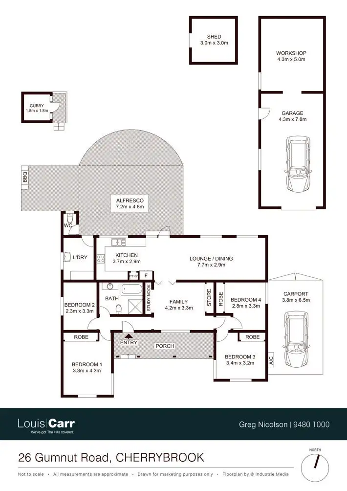 Floorplan of Homely house listing, 26 Gumnut Road, Cherrybrook NSW 2126