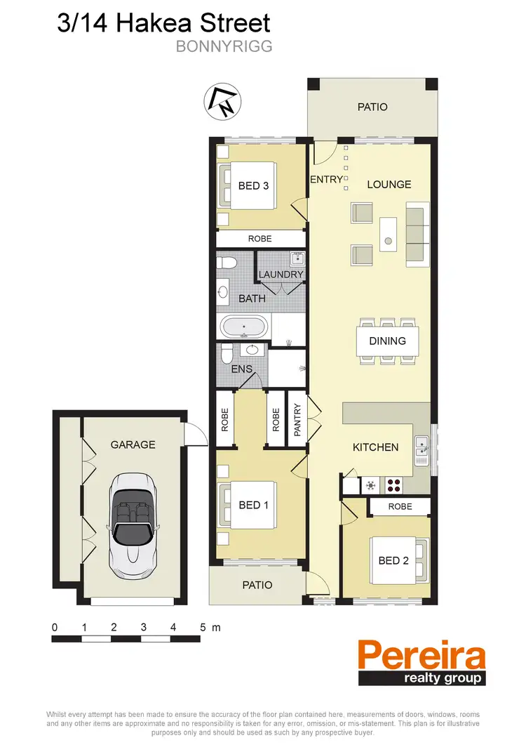 Floorplan of Homely unit listing, 3/14 Hakea Street, Bonnyrigg NSW 2177