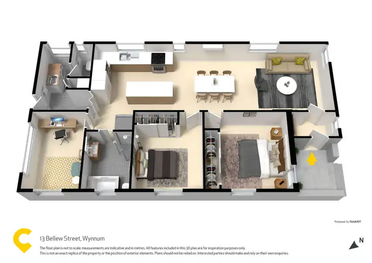 Floorplan of Homely house listing, 13 Bellew Street, Wynnum QLD 4178