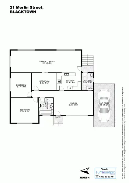 Floorplan of Homely house listing, Address available on request