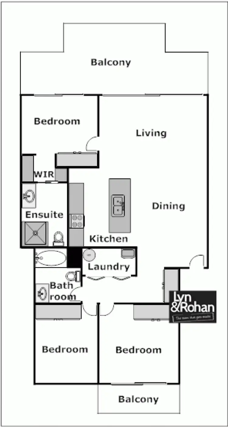 Floorplan of Homely unit listing, 11/6-24 Henry Street, West End QLD 4810
